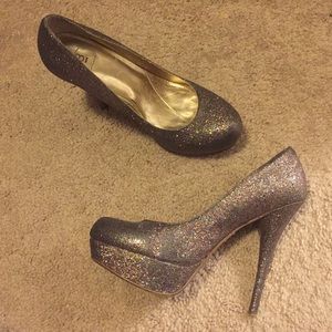 Sparkle heels